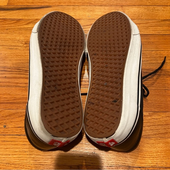 MENS LEATHER HIGH TOP OLD SCHOOL - Picture 6 of 10